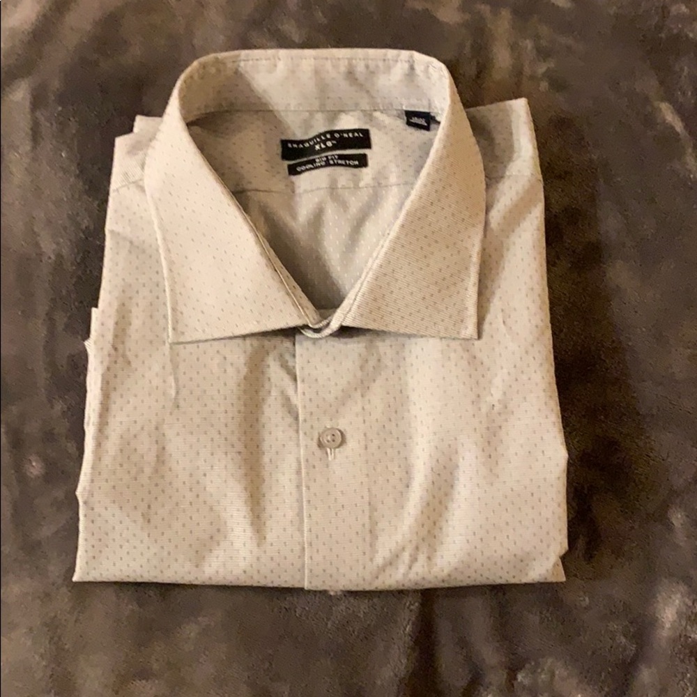 Shaquille O’Neal long sleeve big fit dress shirt